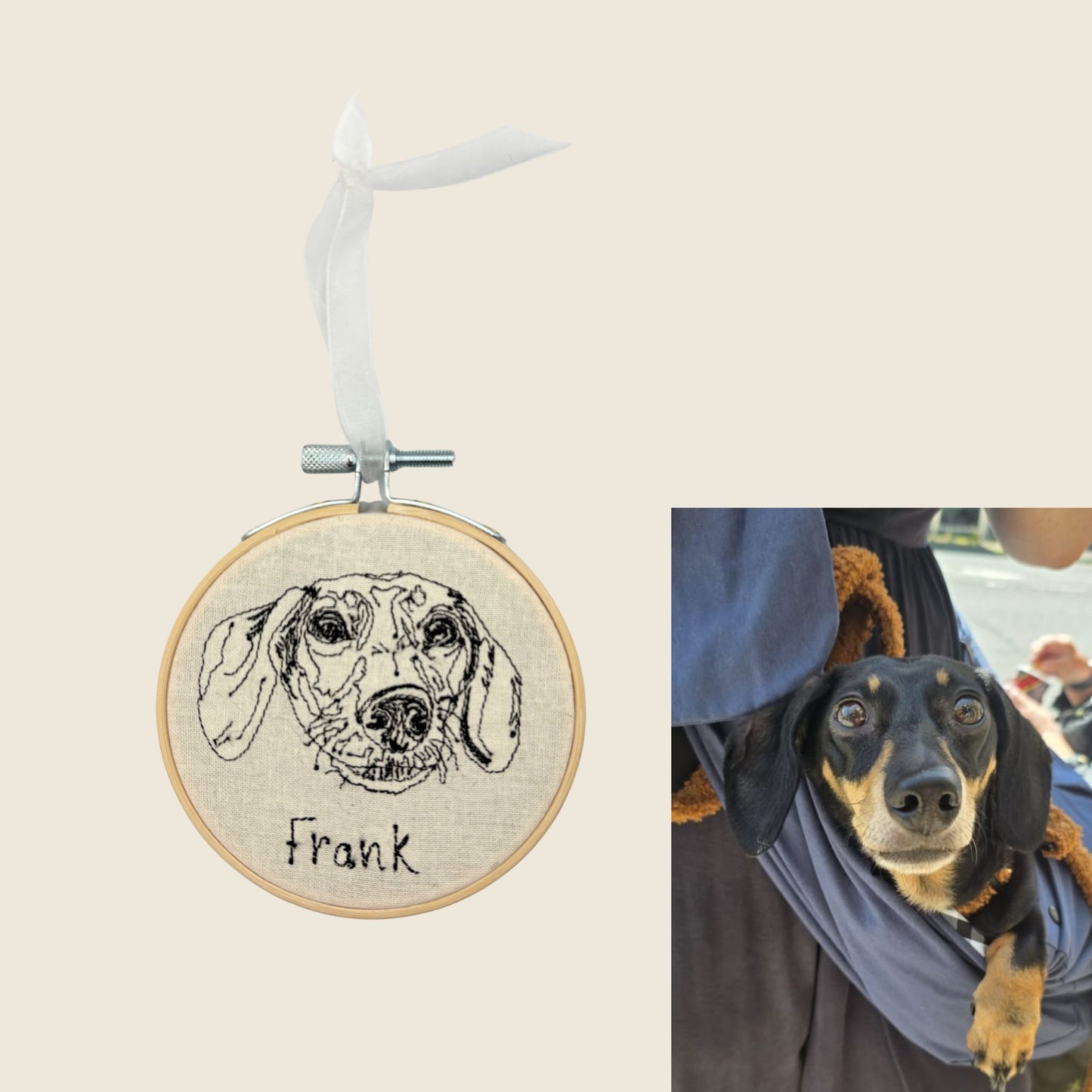Pet Portrait Hoop