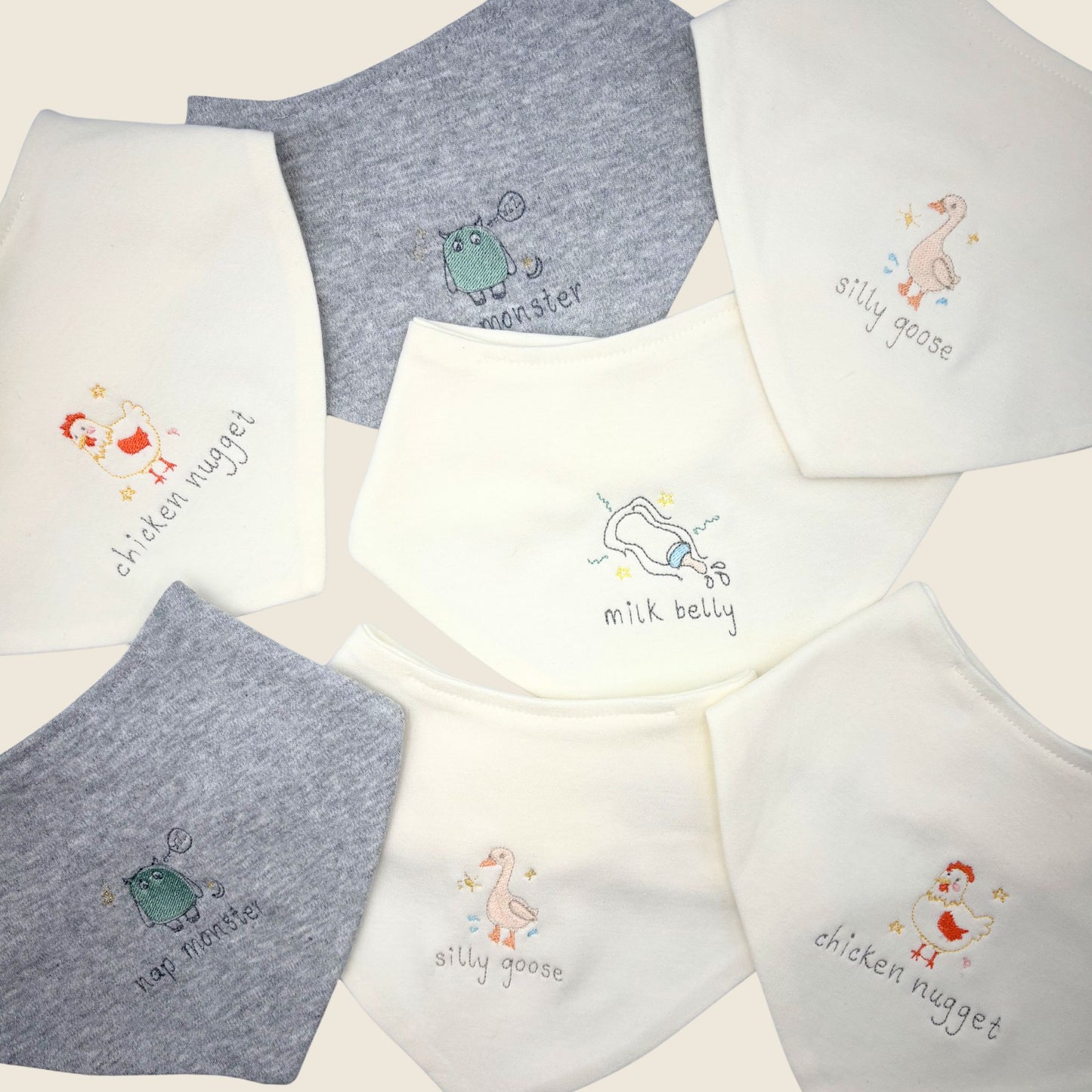 Nap Monster Bandana Bib