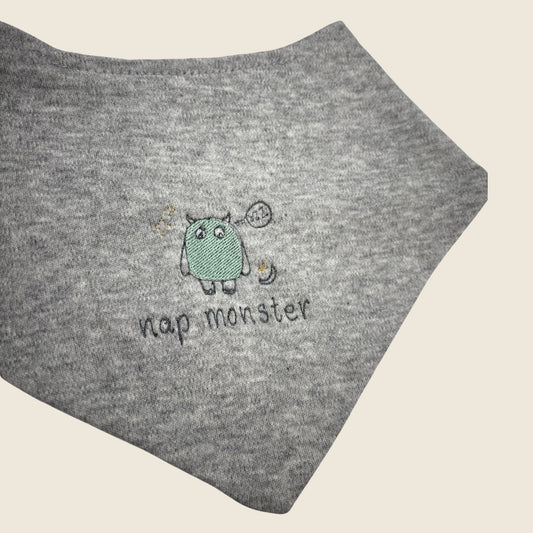 Nap Monster Bandana Bib