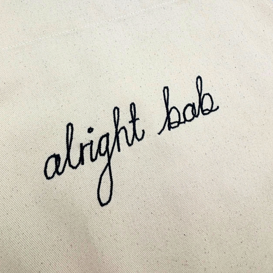 Alright Bab Canvas Bag