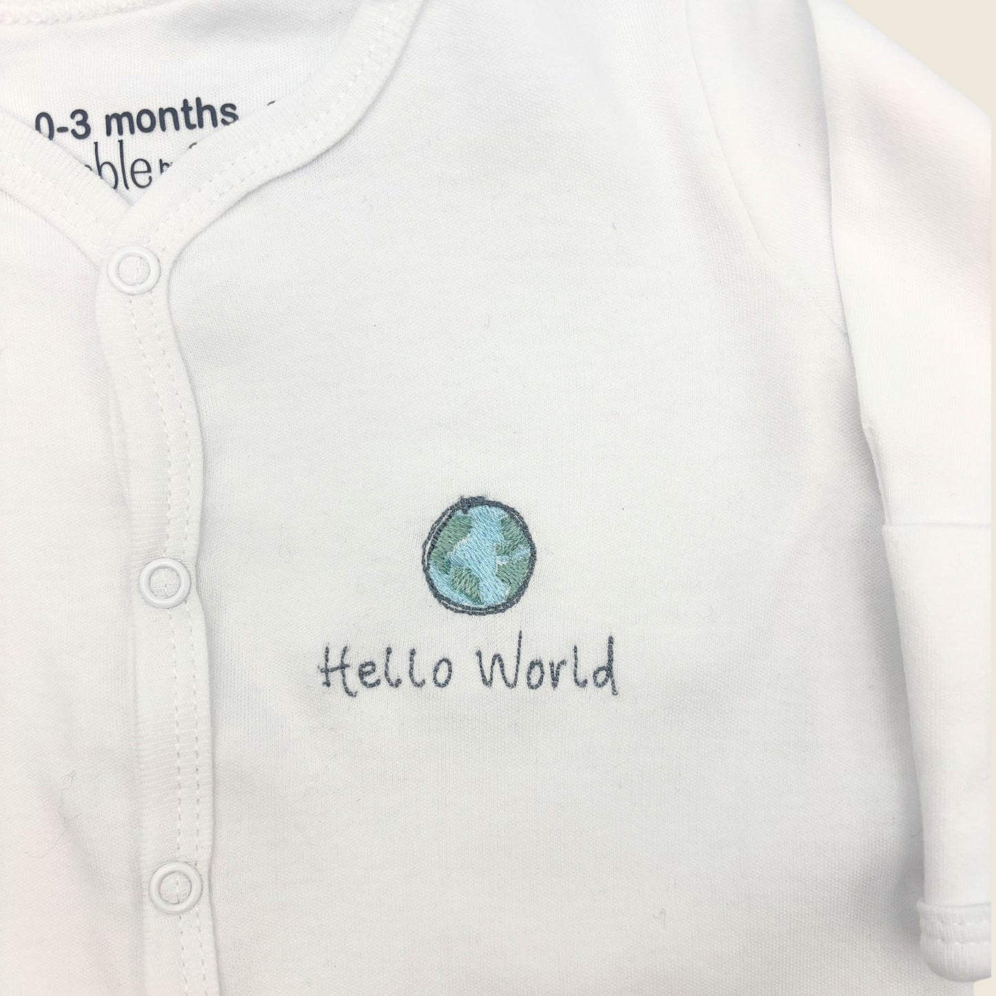 Hello World Babygrow