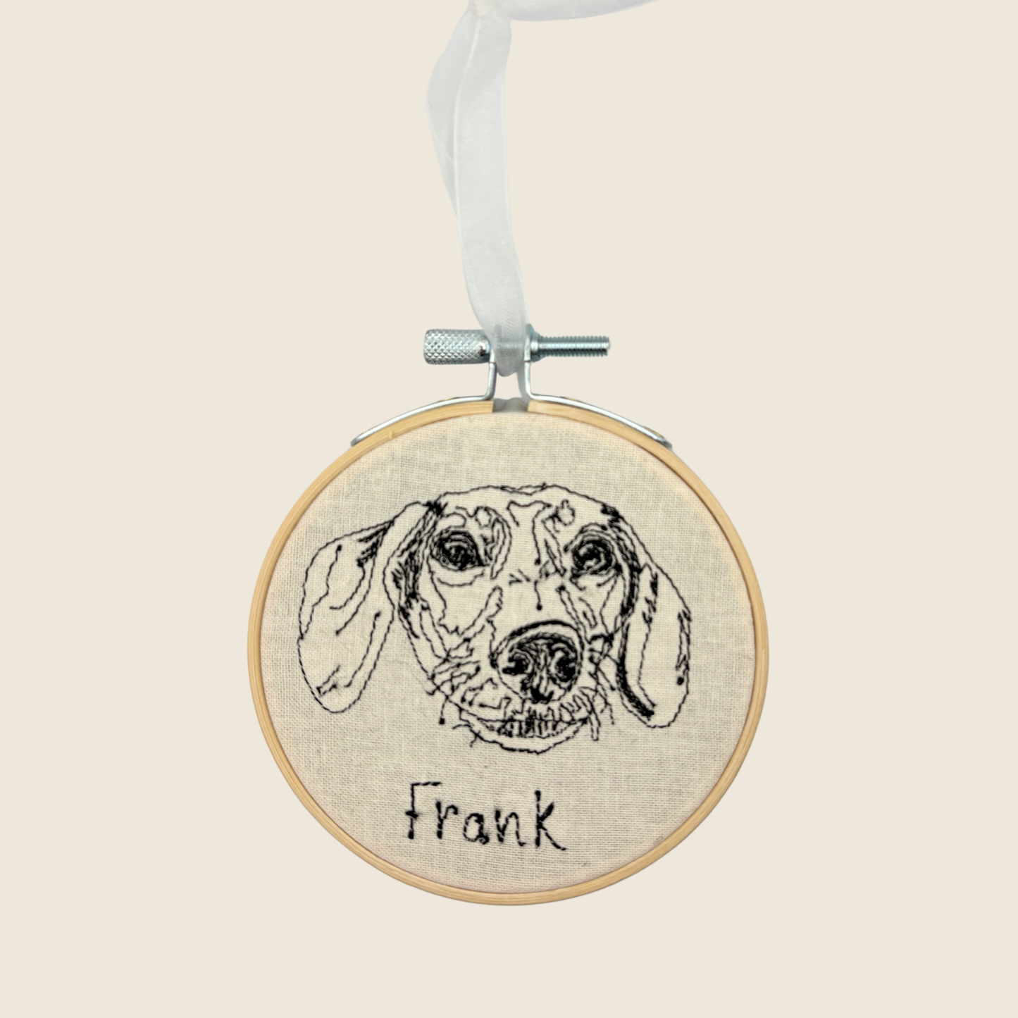 Pet Portrait Hoop