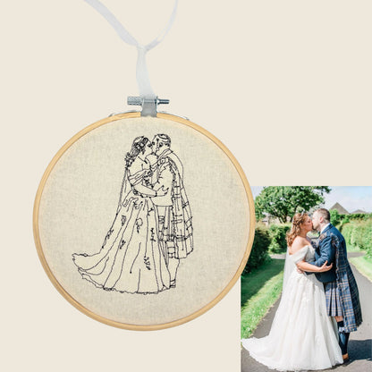 Wedding Stitched Photo