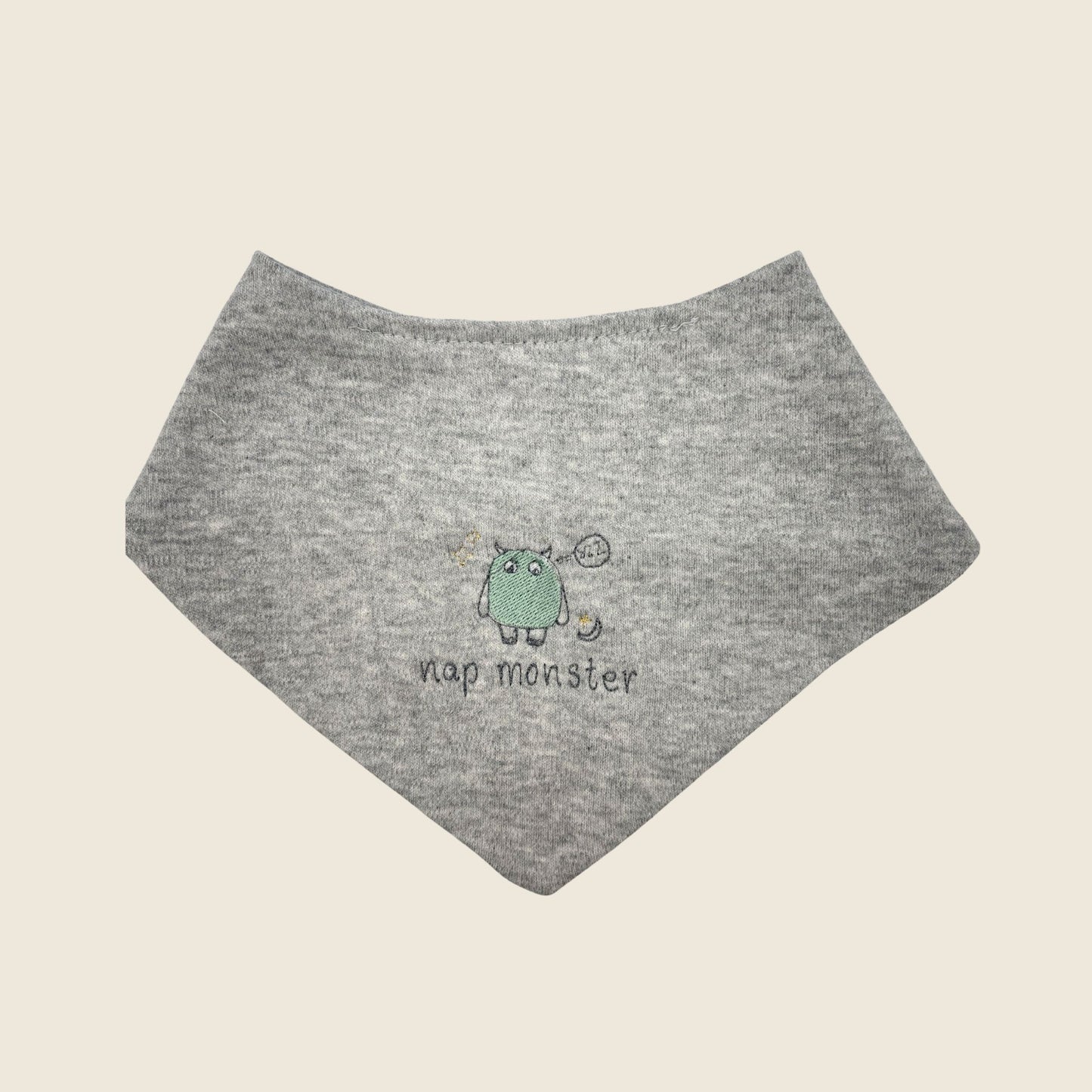 Nap Monster Bandana Bib