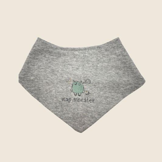 Nap Monster Bandana Bib