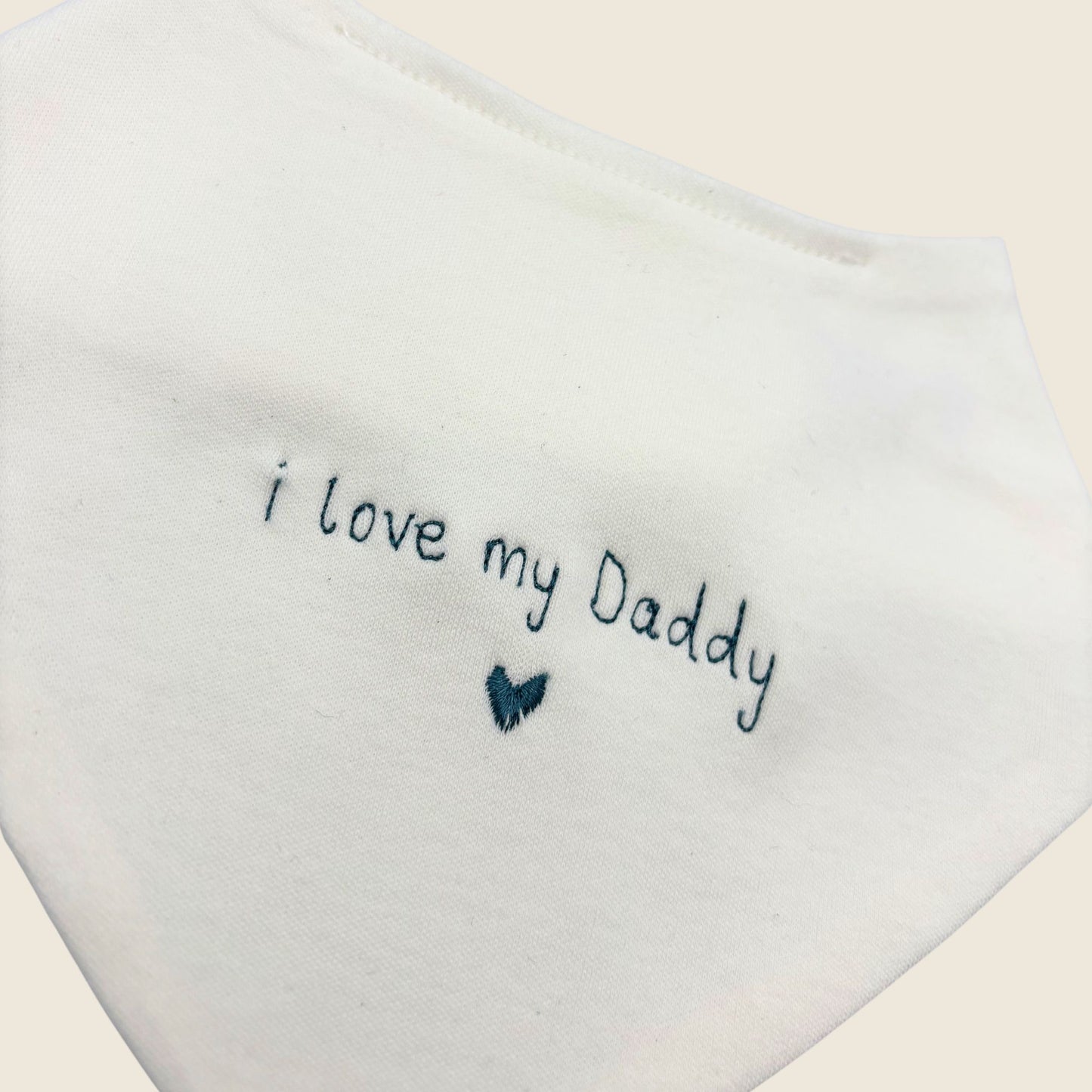 Father's Day/I love my Daddy bib