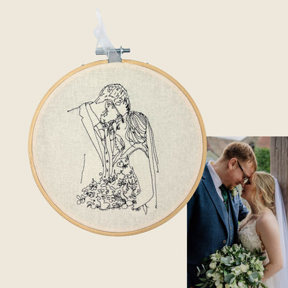 Wedding Stitched Photo