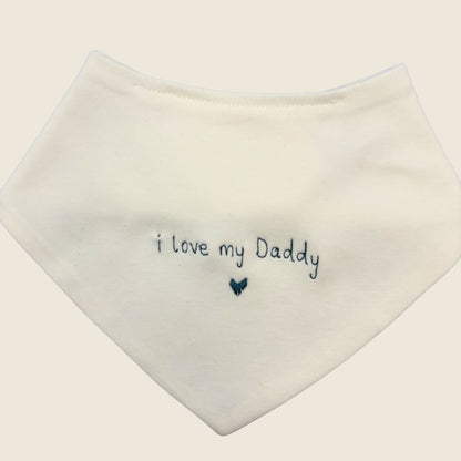 Father's Day/I love my Daddy bib