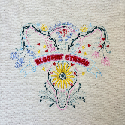 Bloomin Strong Canvas Bag