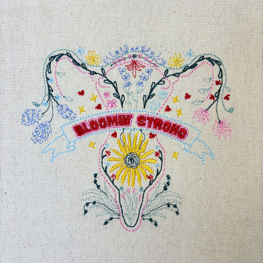 Bloomin Strong Canvas Bag