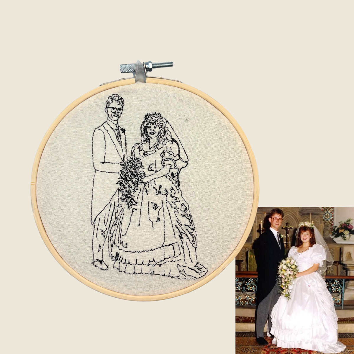Wedding Stitched Photo