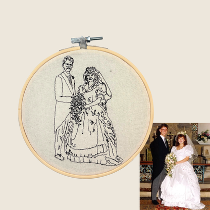Wedding Stitched Photo
