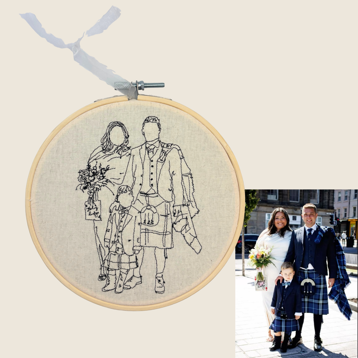 Wedding Stitched Photo