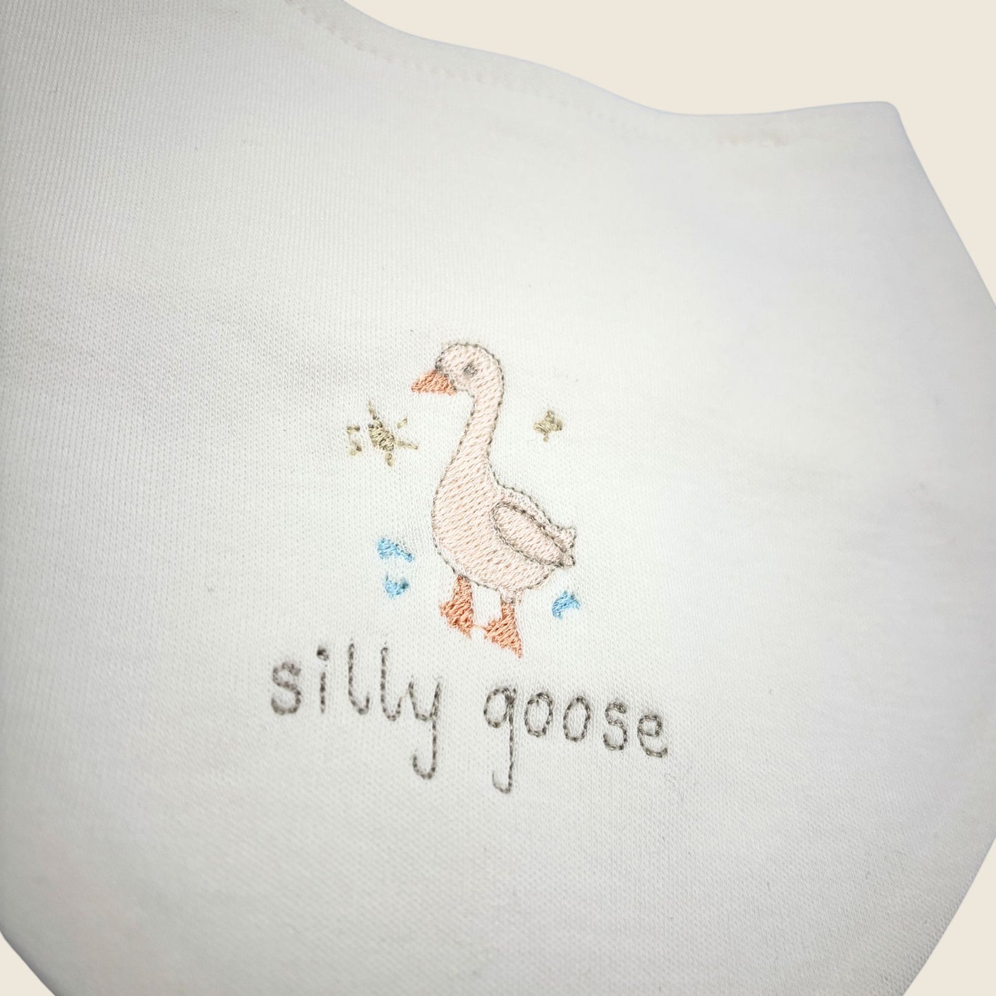 Silly Goose Bandana Bib