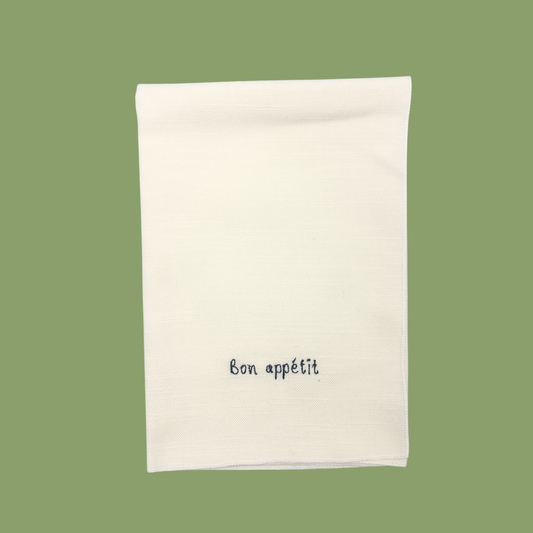 Embroidered napkins