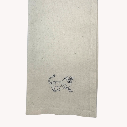 Birmingham Bull Tea Towel