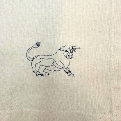 Birmingham Bull Tea Towel