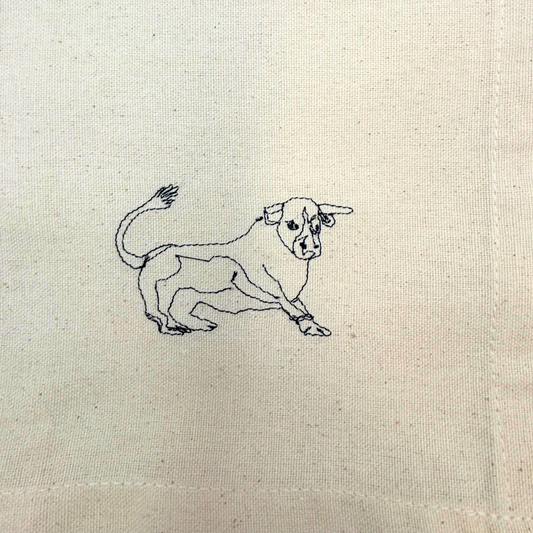 Birmingham Bull Tea Towel