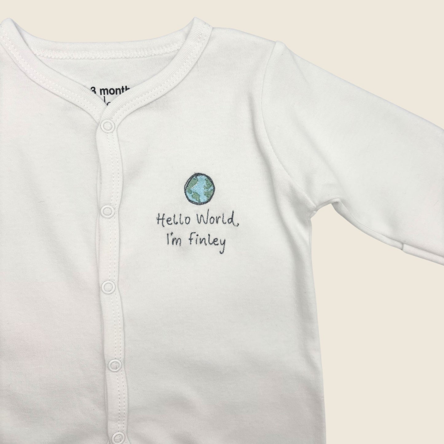 Hello World Babygrow
