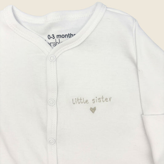 Little brother/sister Babygrow