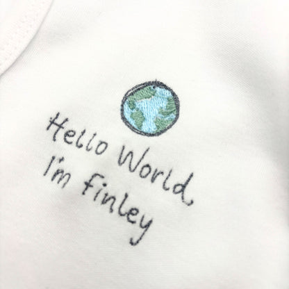 Hello World Babygrow