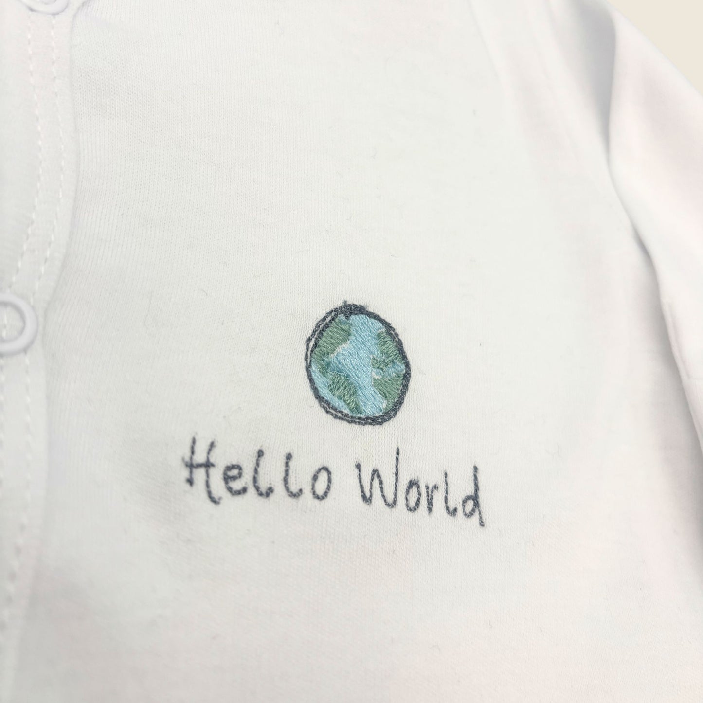 Hello World Babygrow