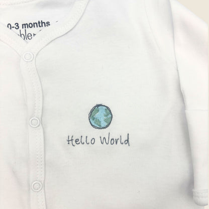 Hello World Babygrow