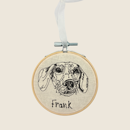 Pet Portrait Hoop