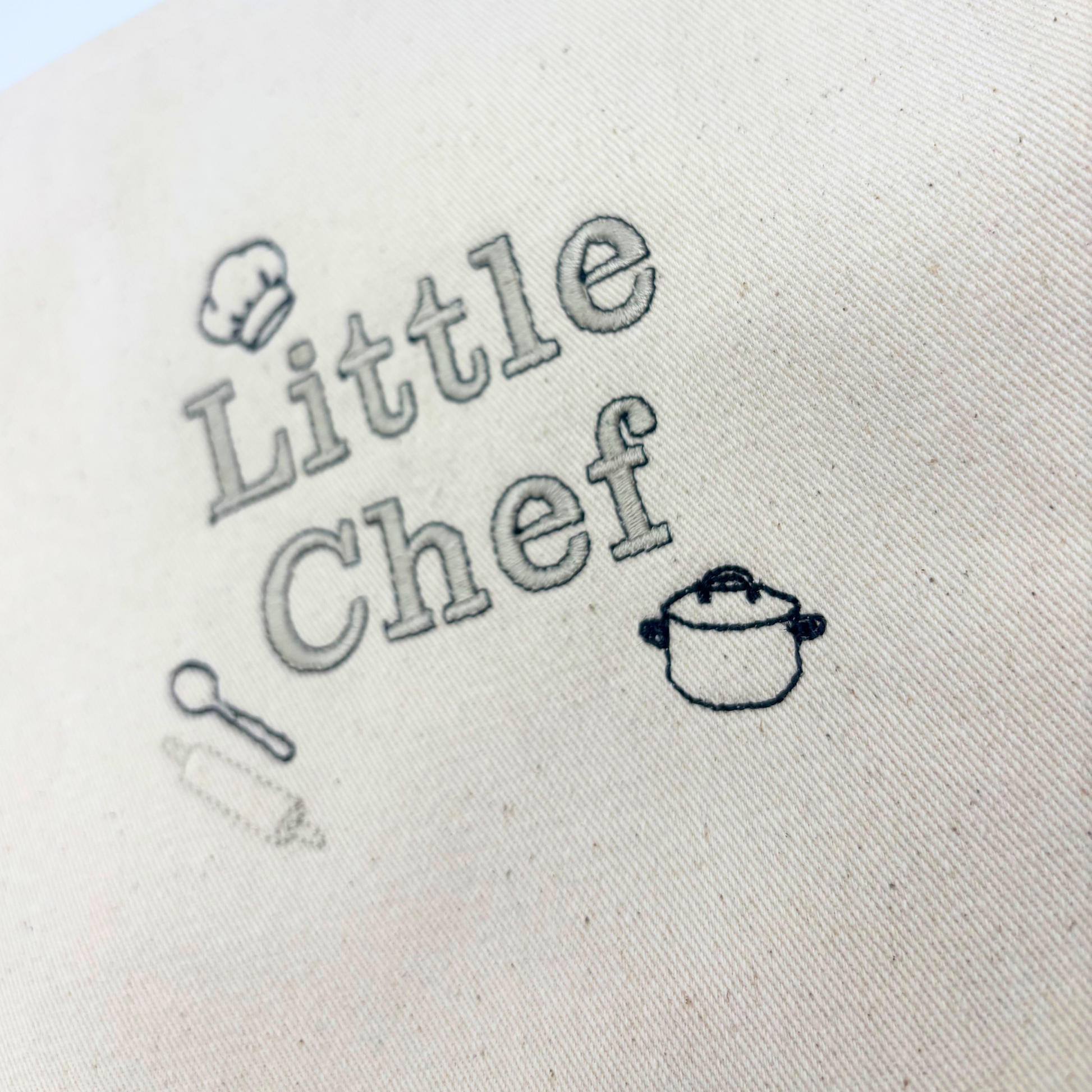Little chef apron design