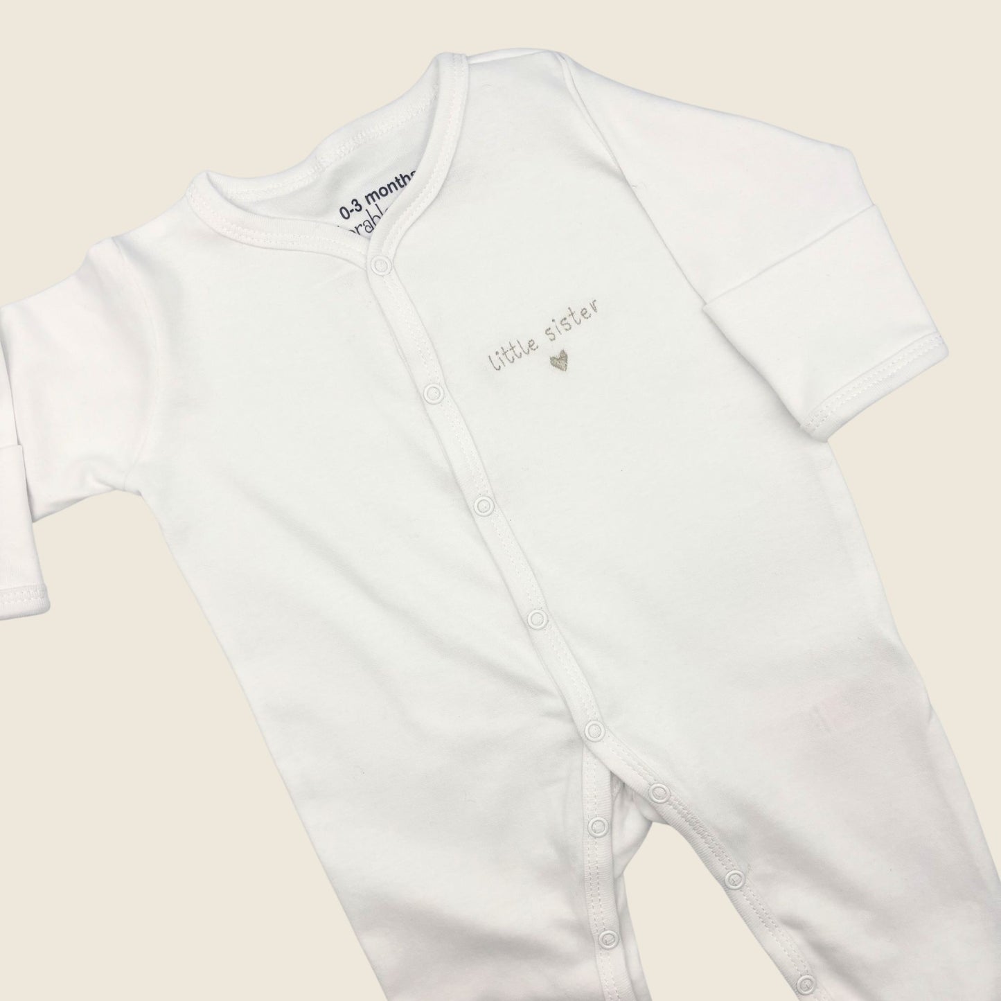 Little brother/sister Babygrow