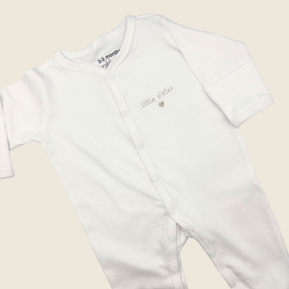 Little brother/sister Babygrow