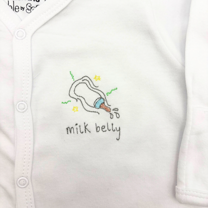 Milk Belly Babygrow