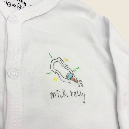 Milk Belly Babygrow
