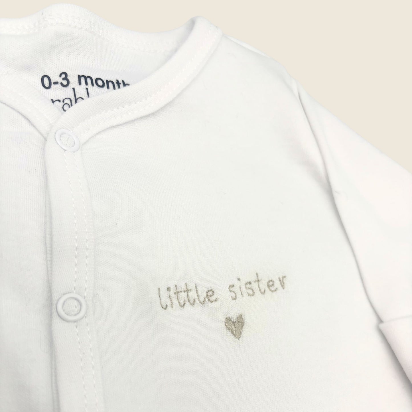Little brother/sister Babygrow