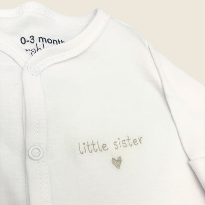 Little brother/sister Babygrow